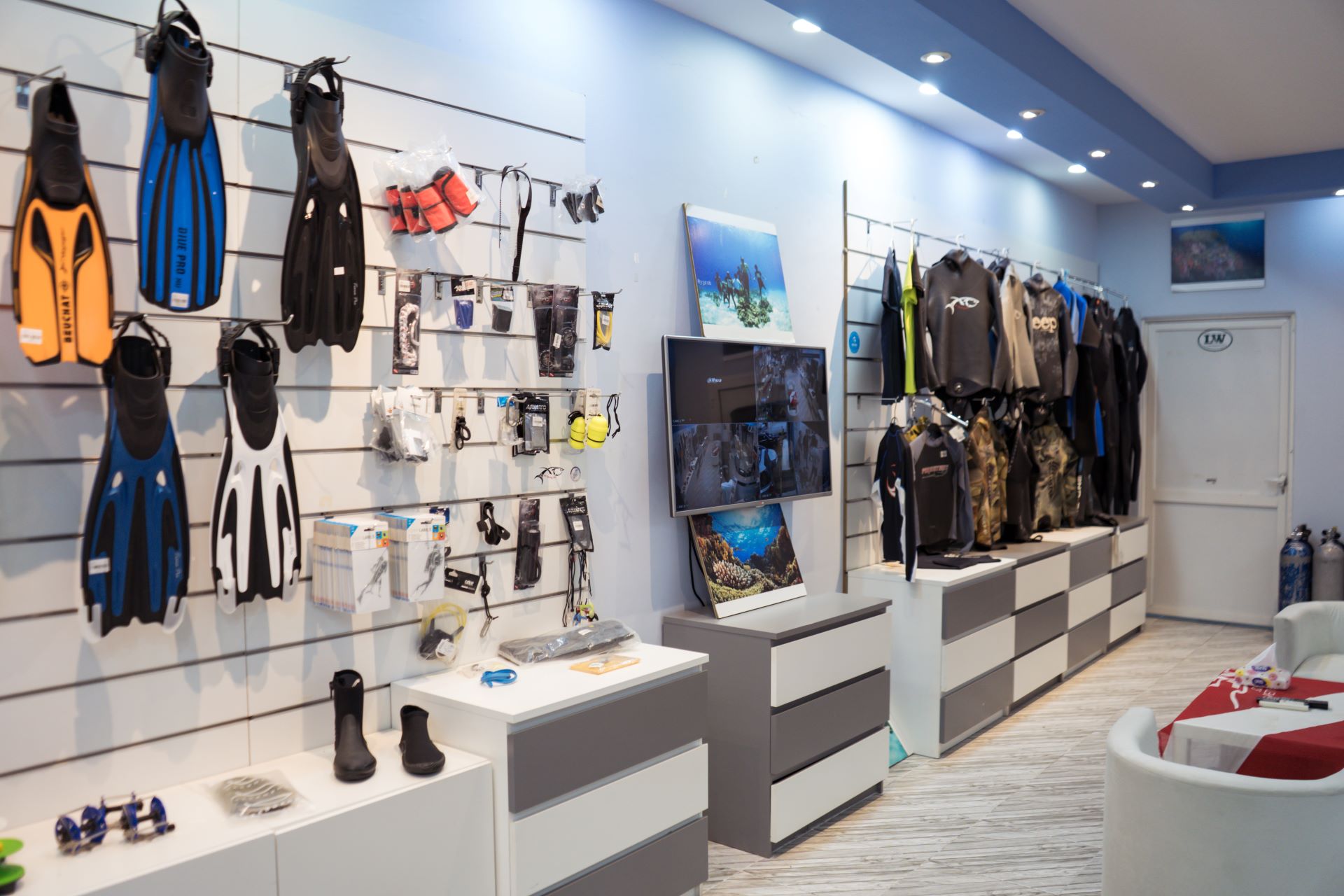 Dive Shop Drawing Dive Store Make Over